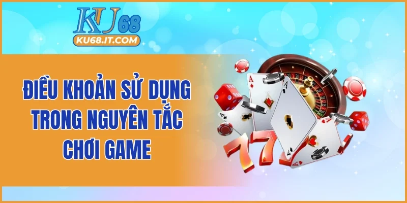 Điều khoản sử dụng trong nguyên tắc chơi game